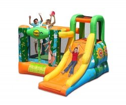 Детский надувной Батут HAPPY HOP «Летнее приключение» 9171N