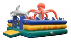 Коммерческий Надувной Батут-Комплекс Водный Мир СП. 131