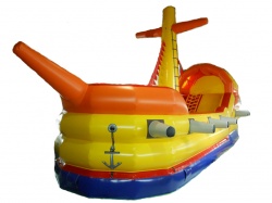 Коммерческий детский надувной батут "КАРАВЕЛЛА" СП. 102