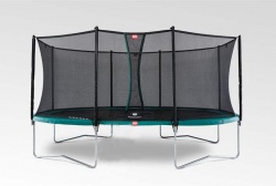 Батут BERG Grand Favorit Regular 520 Green +защитная сетка Safety Net Comfort Арт. 35.42.04.01