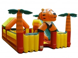Коммерческий детский надувной батут "ТИГРЁНОК" СП. 110/2