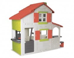 Детский игровой 2-х этажный коттедж для друзей Smoby (Смоби) 320023