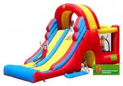 Детский надувной Игровой Центр Мега-горка арт. HAPPY HOP 9082N
