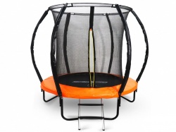 Батут спортивный Start Line Fitness GLOBAL SLF 6 футов с внутренней сеткой и лестницей