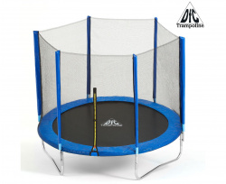 Батут дачный DFC TRAMPOLINE FITNESS с сеткой 5FT-TR-B синий