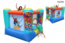 Детский надувной Батут HAPPY HOP «Экстрим» 9420N