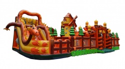 Коммерческий детский надувной батут ТРИДЕСЯТОЕ ЦАРСТВО СП. 143/1