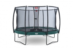 Батут Berg Elite+430 (зеленый) + защ. сеткой Т-серия 2015 арт. 37.14.91