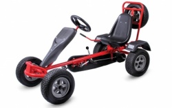 Веломобиль Smart Speed Race черный/красный/синий