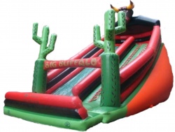 Коммерческий детский надувной батут "БЫК" СП. 123