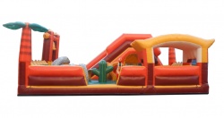 Коммерческий детский надувной батут "ЛИМПОПО" СП. 139