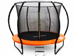 Батут спортивный Start Line Fitness GLOBAL SLF 10 футов с внутренней сеткой и лестницей
