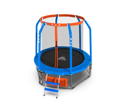 Батут DFC JUMP BASKET 6ft внутр.сетка, лестница (183cм)