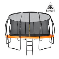 Батут дачный DFC TRAMPOLINE KENGOO с сеткой и лестницей 16FT-TR-E-BAS