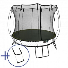Батут беспружинный круглый SpringFree R79 + лестница