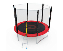 Батут с сеткой DFC PELPO 8ft с лестницей, RED арт. GBT-8R