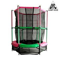 Батут DFC JUMP KIDS 55" зел/роз, сетка (137см)