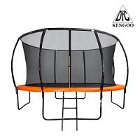 Батут дачный DFC TRAMPOLINE KENGOO с сеткой и лестницей 12FT-TR-E-BAS