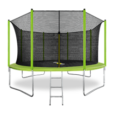 Спортивный батут 14FT с внутренней сеткой и лестницей ARLAND