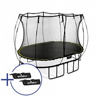 Комплект Батут беспружинный овальный SPRINGFREE O92 Крепеж