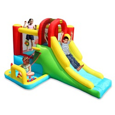 Детский надувной Батут с горкой HAPPY HOP 9160N