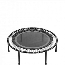 Батут для фитнеса Bellicon Premium 125 см со складными ножками (черно-серый цвет)