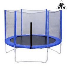 Батут DFC Trampoline Fitness 10ft наружн.сетка, синий (305см)
