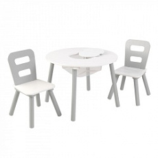 Стол + 2 стула "Сердце" KidKraft 26166_KE