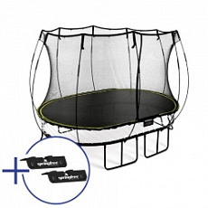Комплект Батут беспружинный овальный SPRINGFREE O77 Крепеж
