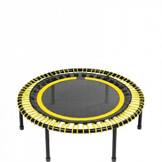 Батут для фитнеса Bellicon Classic 112 см со складными ножками (желтый цвет)