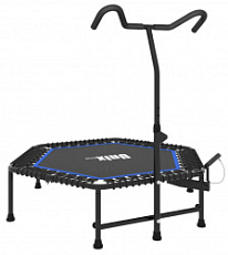 Батут UNIX line 4.3 ft FITNESS PRO (130 cm) blue