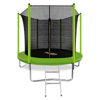 Спортивный батут 8FT с внутренней сеткой и лестницей ARLAND