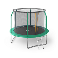 Дачный батут UNIX Line SUPREME BASIC 8 ft (green)