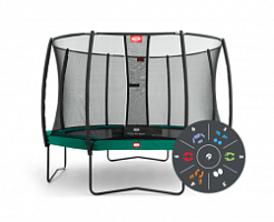 Батут BERG Champion (Чемпион) 430 Tattoo (Тату) + Safety Net Delux 430 арт. 35.44.02.01