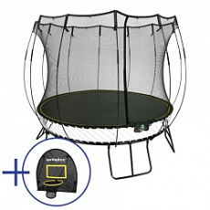 Комплект Батут беспружинный круглый SPRINGFREE R79 Баскетбольное кольцо