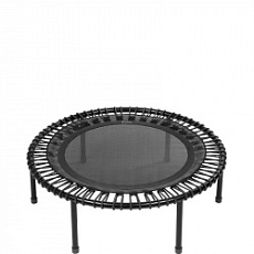 Батут для фитнеса Bellicon Classic 112 см с винтовыми ножками (черно-серый цвет)