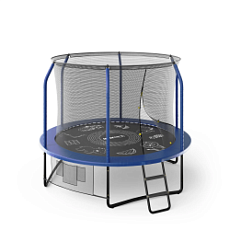 Дачный Пружинный Батут UNIX SUPREME GAME 8 FT BLUE